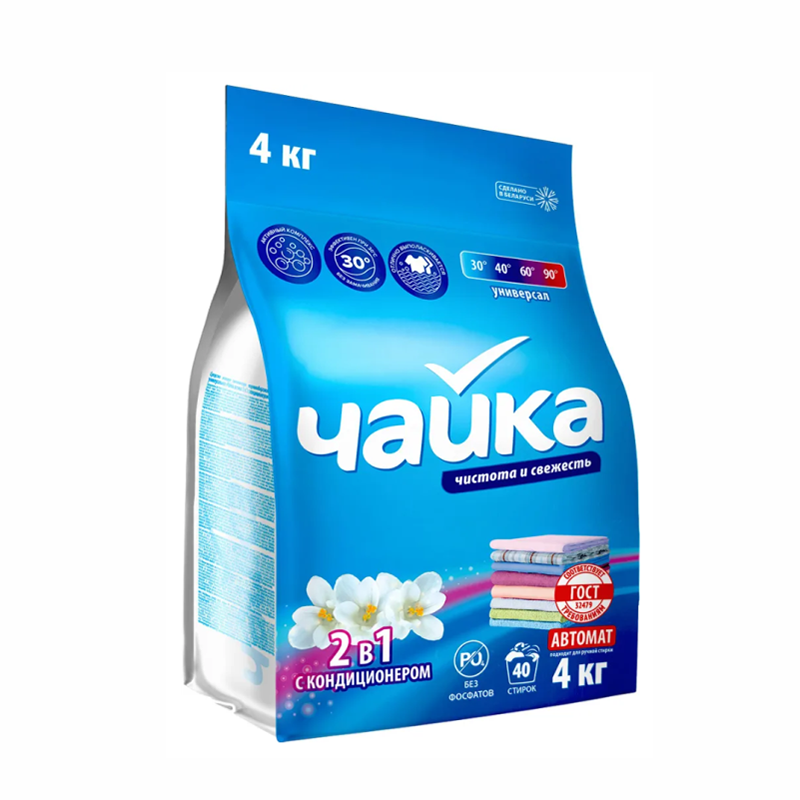 чайка порошок 4 кг