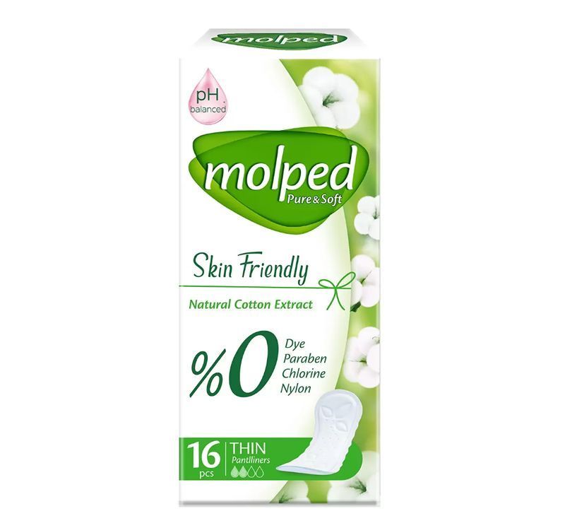 MOLPED ежедн прокладки PURE&SOFT (16шт)