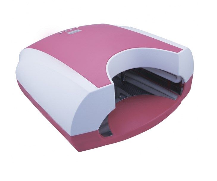 Лампа для полимеризации геля розовая 220-240V, 4х9W (UV4076ВР) (UV36F)13108 Yoko