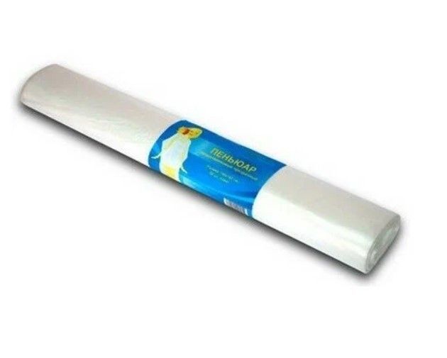 Пеньюар ПЭ 100х140 прозрачный РУЛОН ВЫБОР (50шт) WL (22944)