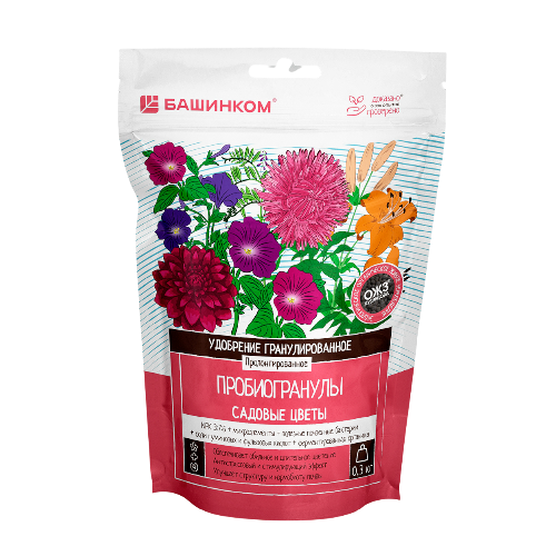 AКЦИЯ Гуми-Оми пробиогранулы Цветы садовые 0,3 кг (NPK 3_7_6)