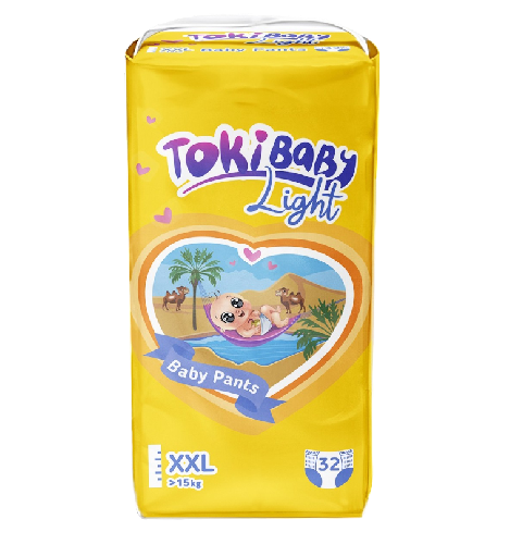 TokiBaby lighgt   XXL 32  шт-Photoroom
