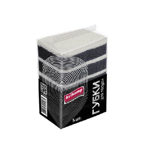 Графит Губки для посуды 70х100х30мм (5шт)