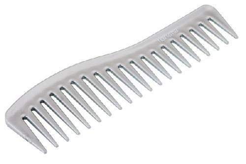 Расческа harizma (h10653) гребень с крупными зубцами, серебро