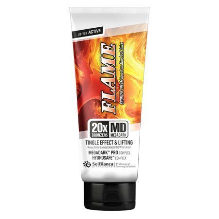 SB Active Крем-автозагар Flame 20X Bronzers+комплекс MEGADARK, с тингл - эффектом, 125мл