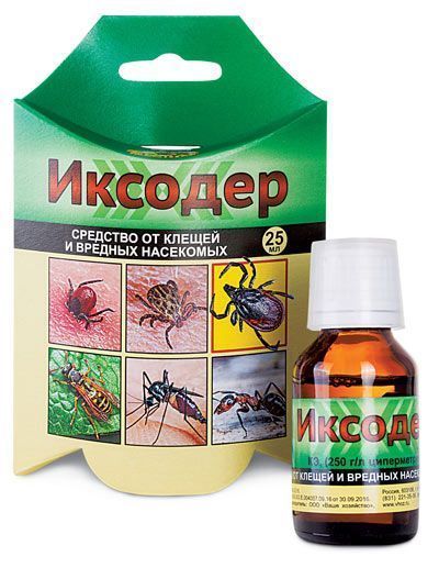 Иксодер ср-во от клещей и вредных насекомых (500мл)