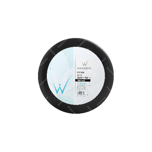 _Полоски в рулоне для эпиляции ItalWax 7см_100м, черные (49567)-Photoroom