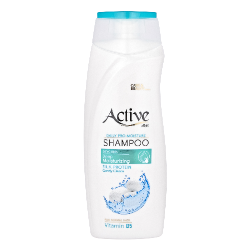 Шампунь CARE & BEAUTY Увлажняющий с протеинами шелка и витамином B5  фл 350мл (9167)