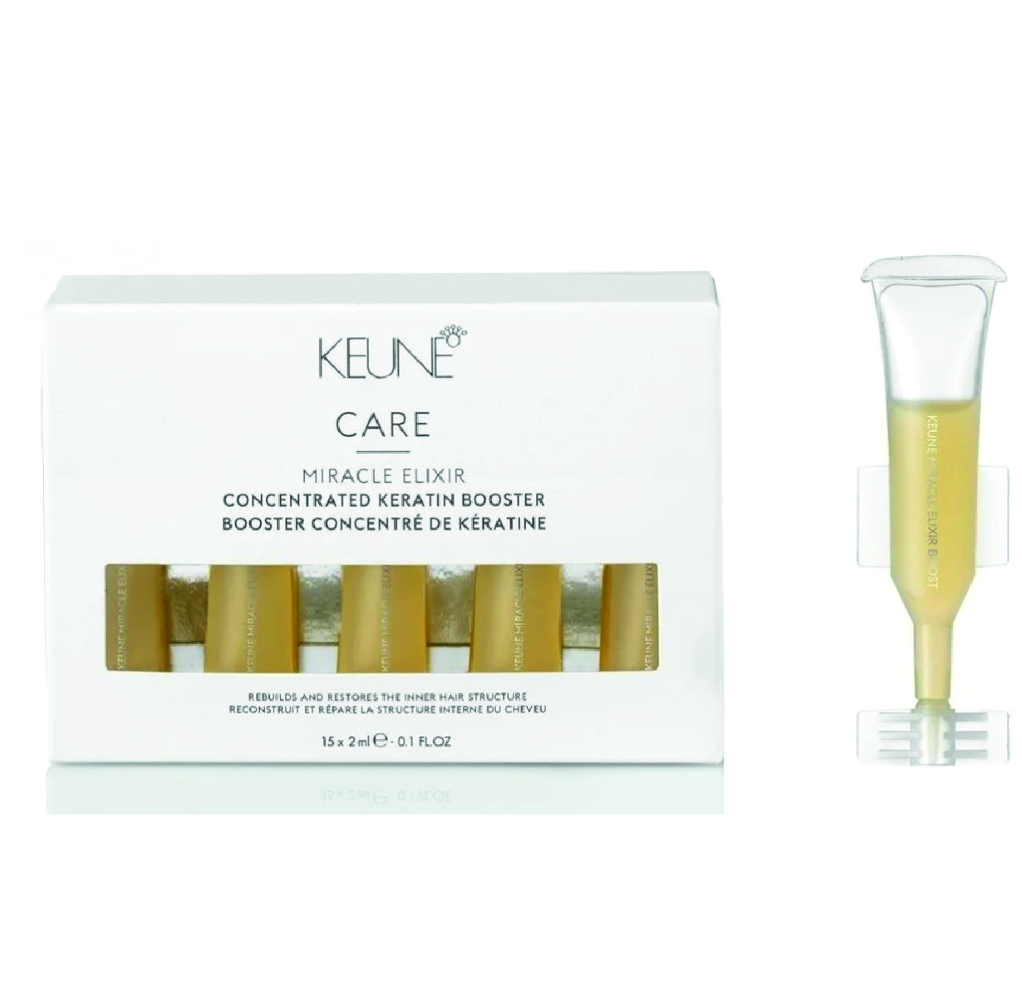 MIRACLE ELIXIR Кератиновый бустер, 15x2 мл